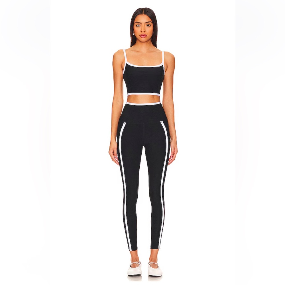 Beyond Yoga Spacedye New Moves Cropped Tank + Leggings Set